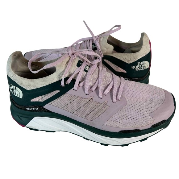 The North Face Vectiv No Distance Womens Running Shoes Lavender Green - Picture 1 of 15